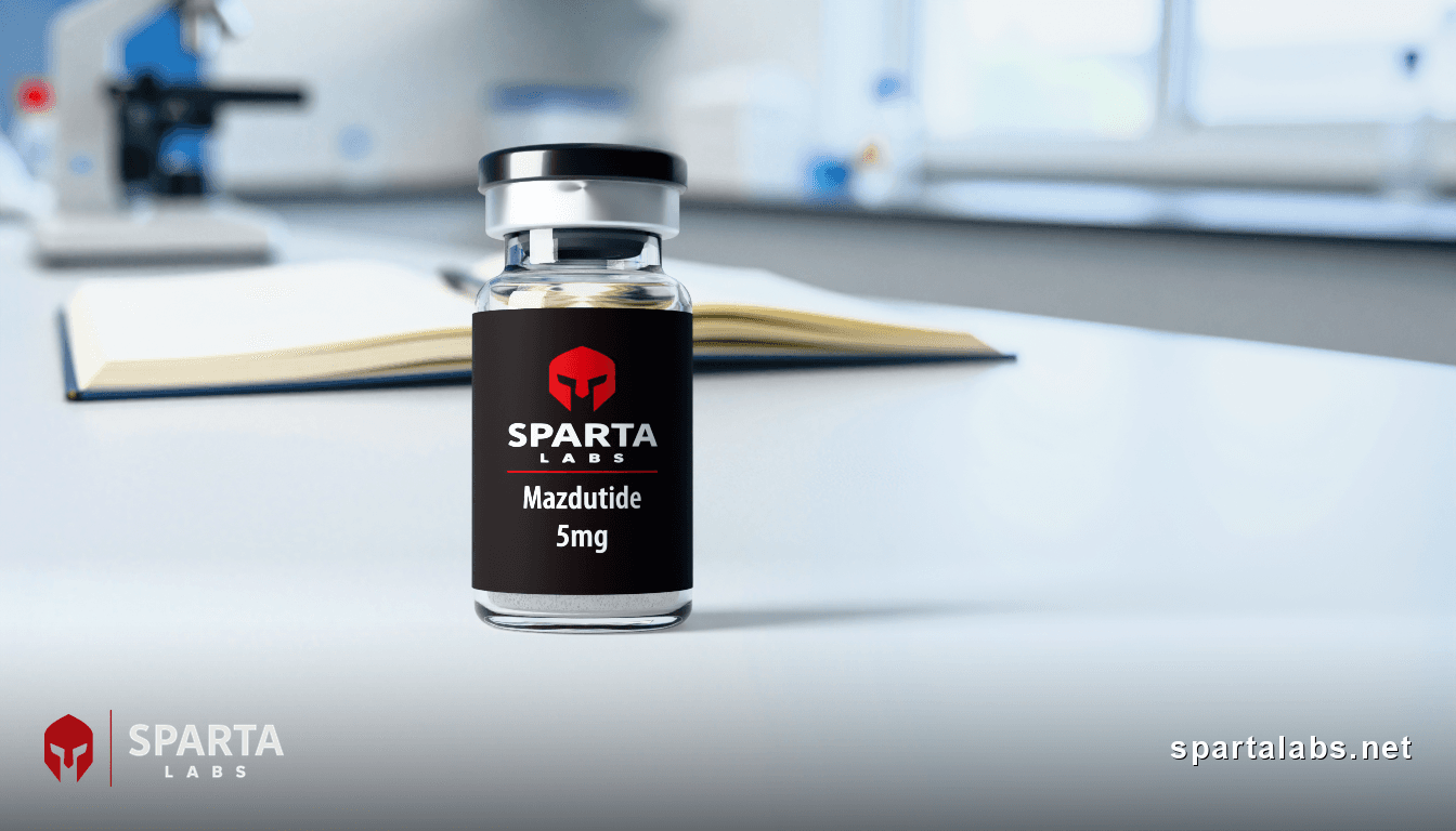 Buy Mazdutide research peptide: Mazdutide: Published Research | Sparta Labs Research Library